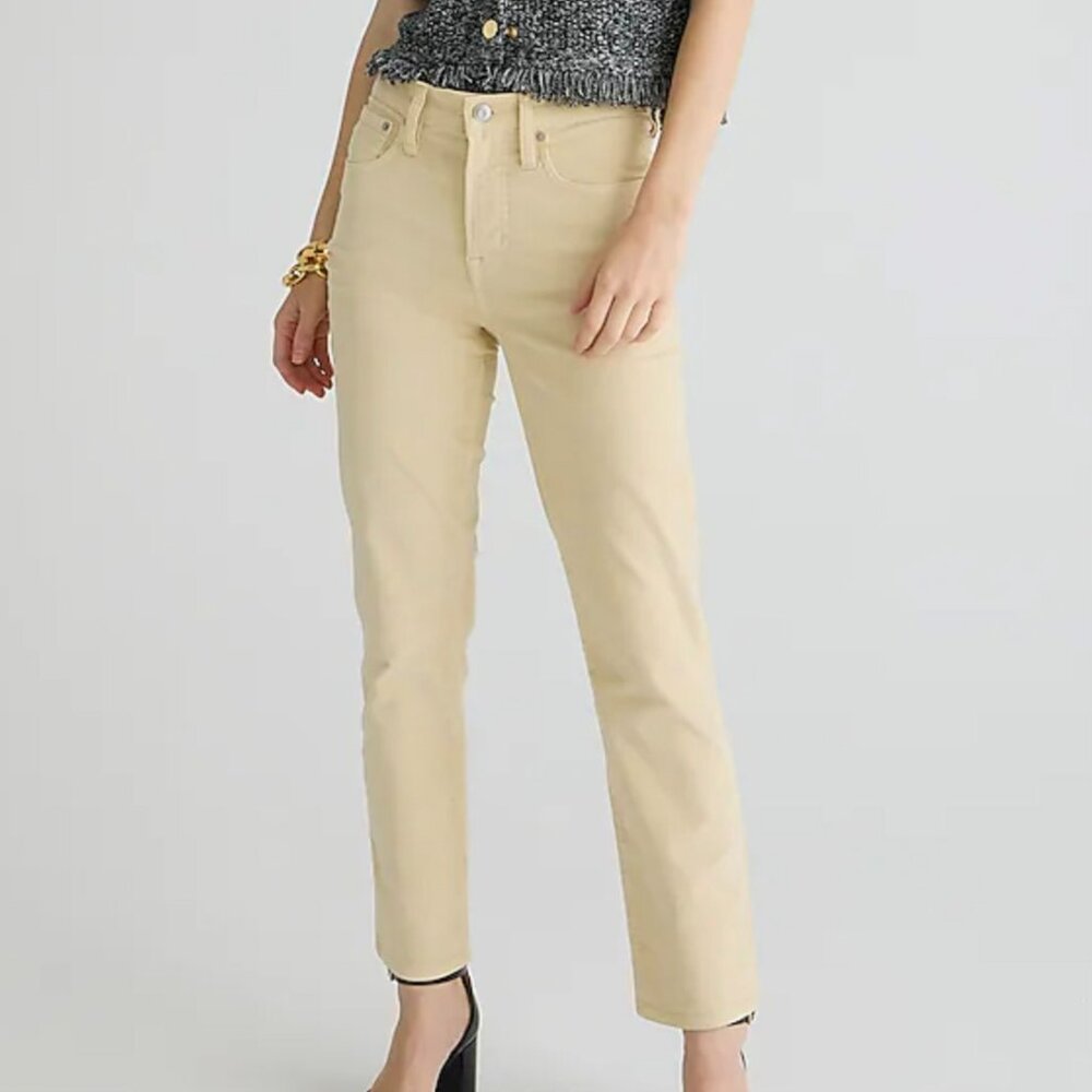 J Crew Vintage Slim Straight Corduroy Pant Size 28